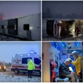 Međugradski autobus sleteo sa puta - ima mrtvih! Spasioci izvlačili stradale, mnogo putnika u teškom stanju (video)