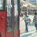 Zapalio se autobus u centru Niša, nema povređenih putnika