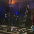 Izbio požar u restoranu kod pijace na Banovom brdu