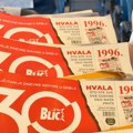 Rođendanski "Blic" poleteo sa Er Srbijom: Posebno izdanje uručeno putnicima biznis klase (foto)