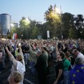 Одржан 22. протест дела опозиције "Србија против насиља" у Београду