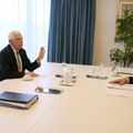 Završen bilateralni sastanak Vučića sa Lajčakom i Boreljom