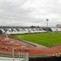 Poplavljen stadion Partizana VIDEO