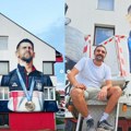 Novak Đoković i Starina Novak rame uz rame (foto)