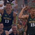 Bobi pogađa trojku, Jokić i Bogdan oduševljeni (VIDEO)