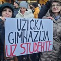 I u Užicu obustava rada u školama, podrška studentima, nastavnici traže izvinjenje predsednika