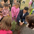 Novi život u dvorištu vrtića „Panda“: Deca i gradonačelnik zajedno zasadili sadnice