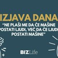 Izjava dana: „Ne plaši me da će mašine postati ljudi, već da će ljudi postati mašine“
