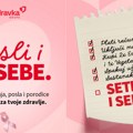 Podravka se u oktobru obukla u roze i poručila ženama: „Seti se i sebe!”