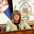 Ministarka Gojković: Poboljšati materijalni položaj zaposlenih u kulturi, ne znam da li ostajem ministarka
