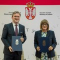 Gojkovićeva predala dužnost novom ministru kulture Nikoli Selakoviću