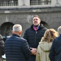 Štimac započeo protest ispred Predsedništva: Sve odluke dolaze sa jednog mesta