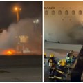 (Video) Drama u zapaljenom avionu! Požar je buknuo tokom priprema za let, gust dim prodirao u kabinu. Hitno evakuisano 180…