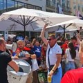 "Marš na Drinu" usred Minhena: Srpski navijači zaposeli Nemačku metropolu