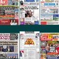 Naslovne strane sutrašnjih novina: Prelistavanje štampe za utorak, 23. septembar 2025. godine
