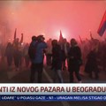 Beograđani dočekali prvu grupu novopazarskih studenata koji pešače za Novi Sad