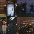 (VIDEO) Nakon protesta kod Ušća, policija krenula "u lov": Privodila po sporednim ulicama, novinare držala u obruču