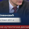 Jovanović: Jedina autentična desnica je lista koju će na narednim izborima predvoditi Novi DSS