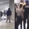Drama u poznatom tržnom centru u Beograda: Sukob obezbeđenja i žene, stigla i policija (Video)