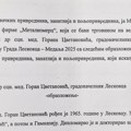Pogledajte zašto su gradonačelnika Leskovca predložili za medalju grada i ko je sve potpisao podršku