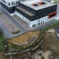 Ponovo došlo do obrušavanja saobraćajnice kod Centara izvrsnosti u Kragujevcu