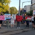 Protest povodom 25 godina od Krvavog prajda u Beogradu