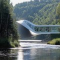 Музеј који се увија изнад реке: Како је настао Тхе Твист у Норвешкој