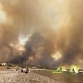 Rodos: Operacija evakuacije oko 1.000 ljudi iz područja ugroženih požarom