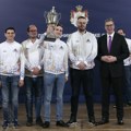Vučić primio šahiste koji su osvojili zlato na Evropskom prvenstvu; Trostruko veći budžet za šahovski savez