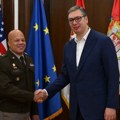 Vučić sa komandantom Nacionalne garde Ohaja: Preneo sam zabrinutost zbog sve teže situacije Srba na KiM FOTO