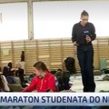 Studenti noć proveli u Aleksincu: Kako su spavali i koje povrede su ih najviše mučile VIDEO