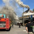 Izbio požar u beogradskoj pivnici: Kulja dim iz lokala, vatrogasci se hitno uputili na lice mesta! (foto) (video)