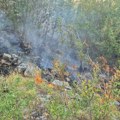 Trebinje: Požar na magistralnom putu ka Herceg Novom