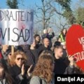 Protest podrške zaposlenima na Radio-televiziji Vojvodine