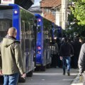 Delije autobusima stigle u Poljsku: Pojavio se snimak konvoja na putu za Poznanj, prati ih helikopter!
