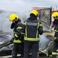 Požar na Makišu lokalizovan, jedna osoba povređena