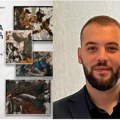 Izložba grafika Nikole Savića u Galeriji Narodnog univerziteta u Vranju