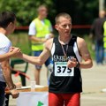 Kristijan Stošić je u nedelju trčao maraton u Larnaki na Kipru.