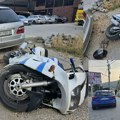 Užas kod Novog Pazara: Neregistrovan motor prevozio troje ljudi pa izazvao saobraćajku, svi povređeni