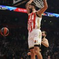 Mnogi navijači Zvezde su sumnjali u njega: Moćnim zakucavanjem protiv Monaka podigao je celu Arenu na noge!