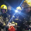 MUP: Ugašen požar na Terazijama, dve prevezene u bolnicu