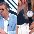 Predsednik Vučić o satu koji nosi na ruci: To je poklon od Zemana, otkupiću ga i dati prvom detetu koje se 2024. rodi na KiM