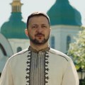 Zelenski: Mi verujemo - Bog ima ukrajinsku zastavu na ramenu (video)