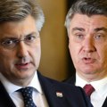Novi okršaj Milanovića i Plenkovića: Predsednik i premijer Hrvatske ratuju zbog Ukrajine