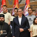 Vučić ugostio učenike Tehničke škole "Nikola Tesla" iz Vukovara