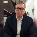 Vučić pre puta za Kazahstan posetio Dačića: Lekari kažu da je stanje nešto bolje (video)