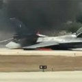 Uzbuna na ostvu koje Srbi obožavaju: Borbeni avion sleteo na jedan od najprometnijih aerodroma, pa se zapalio