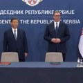 Počela ceremonija potpisivanja zajedničkih sporazuma Srbije i Kine