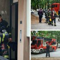 Novosadski vatrogasci u akciji Dimilo se u Radničkoj ulici, građani izašli na ulicu (foto, video)