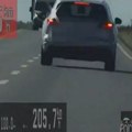 Presretač zaustavio vozača "folksvagena": Na putu Kikinda - Zrenjanin vozio 206 km/h, a ograničenje 80